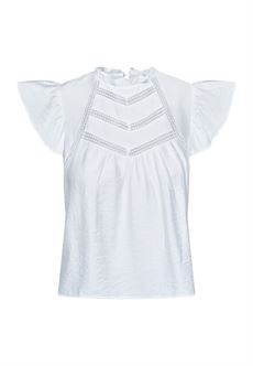 LOVE & DIVINE BLUSE, LOVE1374 TOP, CREAM